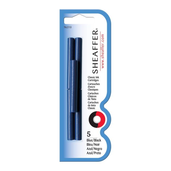 CARTRIDGE SHEAFFER CLASSIC BLUE BLACK