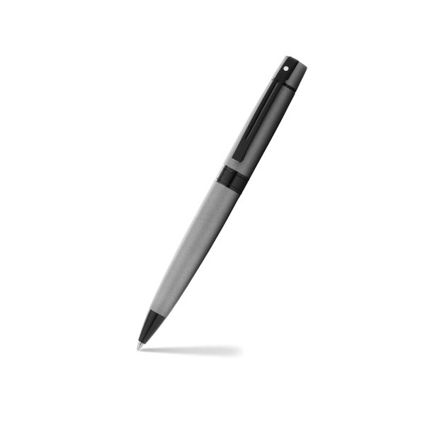 PEN SHEAFFER 300 E9345 MATTE GRAY WITH POLISHED BLACK TRIM BP