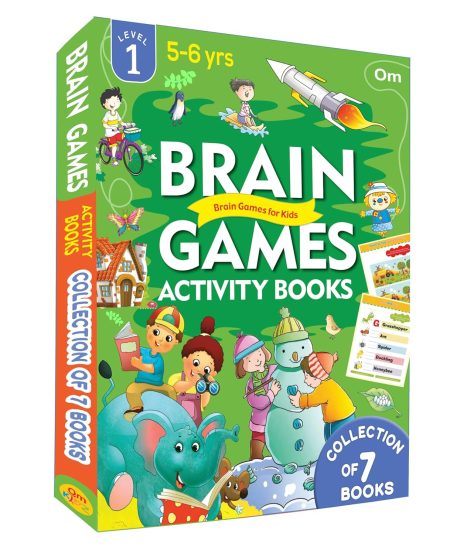 Brain Games Activity Book Level 1 (Set of 7 Books)