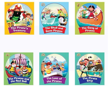 THE ADVENTURES OF PIRATES (SET OF 6 BOOKS)