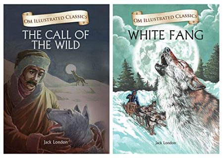 OM ILLUSTRATED CLASSIC: COLLECTION OF JACK LONDON (SET OF 2) (CALL OF THE WILD, WHITE FANG)