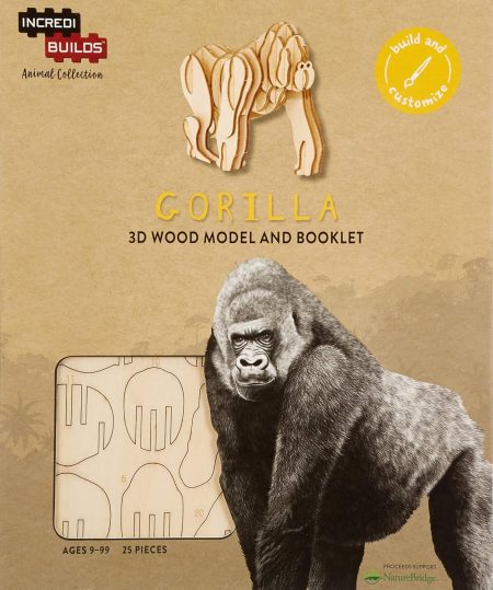 IncrediBuilds Animal Collection: Gorilla