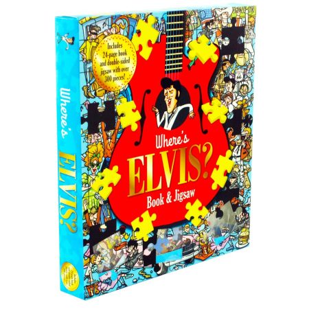 Wheres Elvis? (Find Me Book and Jigsaw)