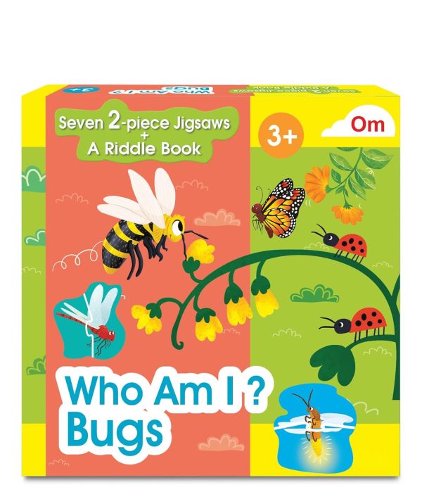 Who Am I? - Bugs - Jigsaws Puzzle boxset - Jigsaw Puzzles with A Riddle Book