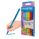 Mitama Glitter FiberPen set of 8 - 3mm _62509