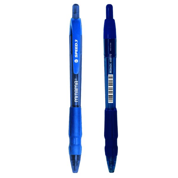 Mitama SPEED 3 Semi Gel Ink Ballpoint Pen Tip 0.7 Blue - 1 Pc_64017