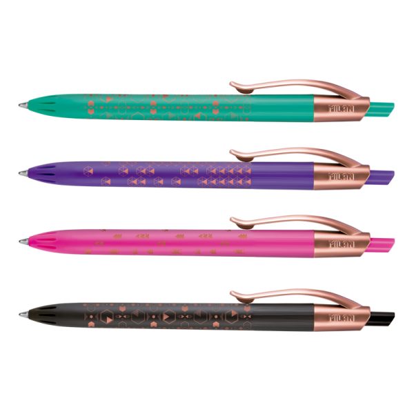 MILAN_Set Of 4 Copper Ball Pens  (Code_176583914)