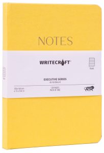 WriteCraft Executive Series Notebook | Notebook for Gifting | Office & Stationery Notebook | Hardbound | A6 , Ruled , 128 Pages , Pack of 1 - Sunrise
