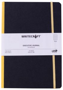 WriteCraft Executive Journal Notebook | Notebook for Gifting | Office & Stationery Notebook | Hardbound | A5 , Ruled , 192 Pages , Pack of 1 - Sunrise