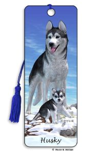 Artgame_3D Bookmark HUSKY