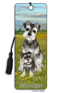 Artgame_3D Bookmark SCHNAUZER