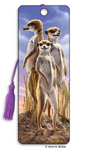 Artgame_3D Bookmark MEERKATS
