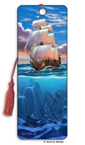 Artgame_3D Bookmark SAIL AWAY