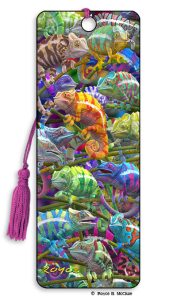 Artgame_3D Bookmark CHAMELEONS