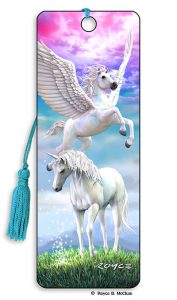Artgame_3D Bookmark PEGASUS & UNICORN