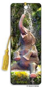 Artgame_3D Bookmark ELEPHANT BATH