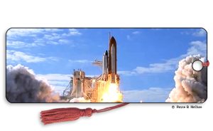 Artgame_3D Bookmark SHUTTLE LAUNCH