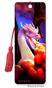 Artgame_3D Bookmark DRAGON FIRE