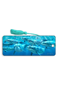Artgame_3D Bookmark DOLPHIN PALS