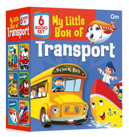My Little Box of Transport: Early Learning Vehicle 6 Board Books for Kids