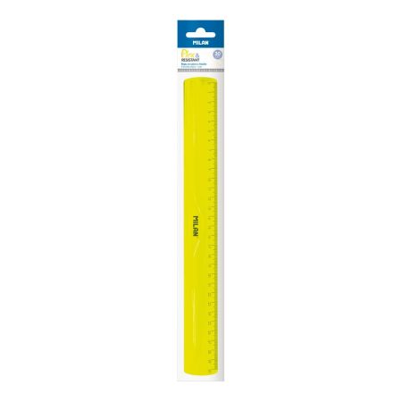 Milan_PolyBag 30Cm Yellow Ruler 1 Pcs.