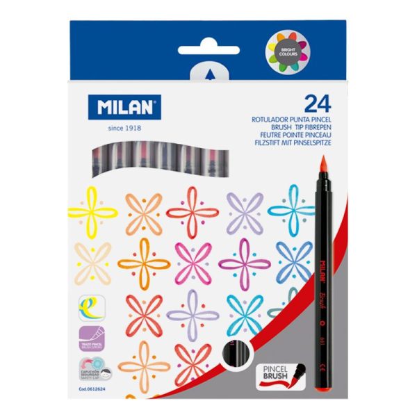 Milan_Brush-Tipped Water-Based Fibrepen 1 Pcs.