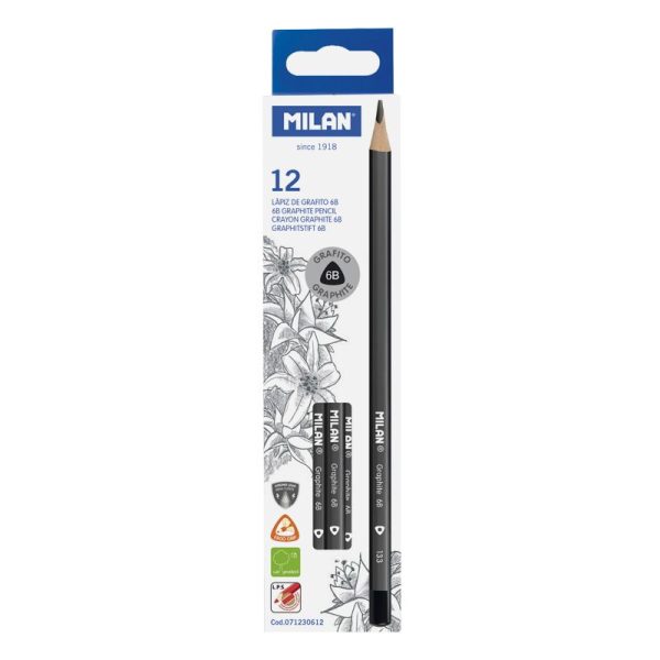Milan_Triangular 6B Graphite Pencils