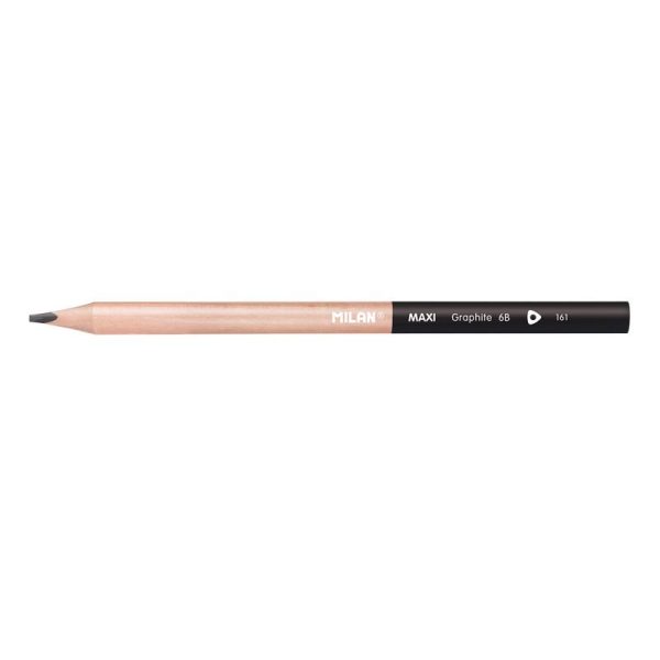 Milan_Triangular Maxi 6B Graphite Pencils