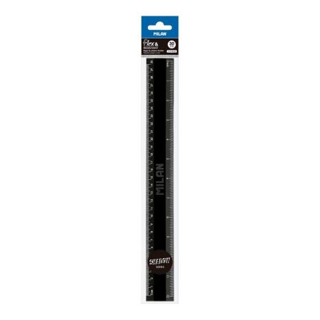 Milan_PolyBag Ruler 30Cm-12" Shadow 1 Pcs.